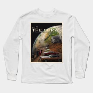 THE CURVE POSTCARD. Long Sleeve T-Shirt